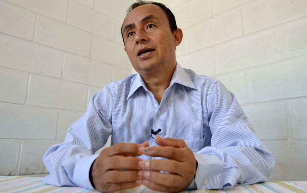 El candidato por Democracia Directa, Gregorio Santos.