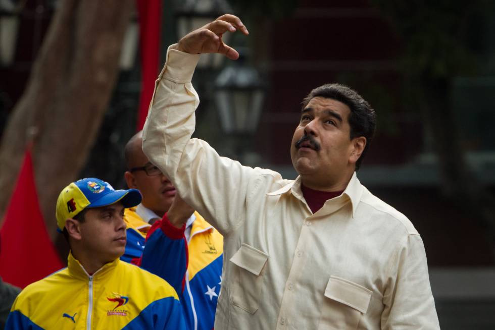 Nicolás Maduro, durante el Congreso de la Patria