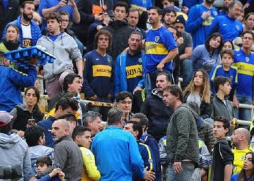 Insultan en el Boca - River a un exministro del kirchnerismo Insultan en el Boca - River a un exministro del kirchnerismo