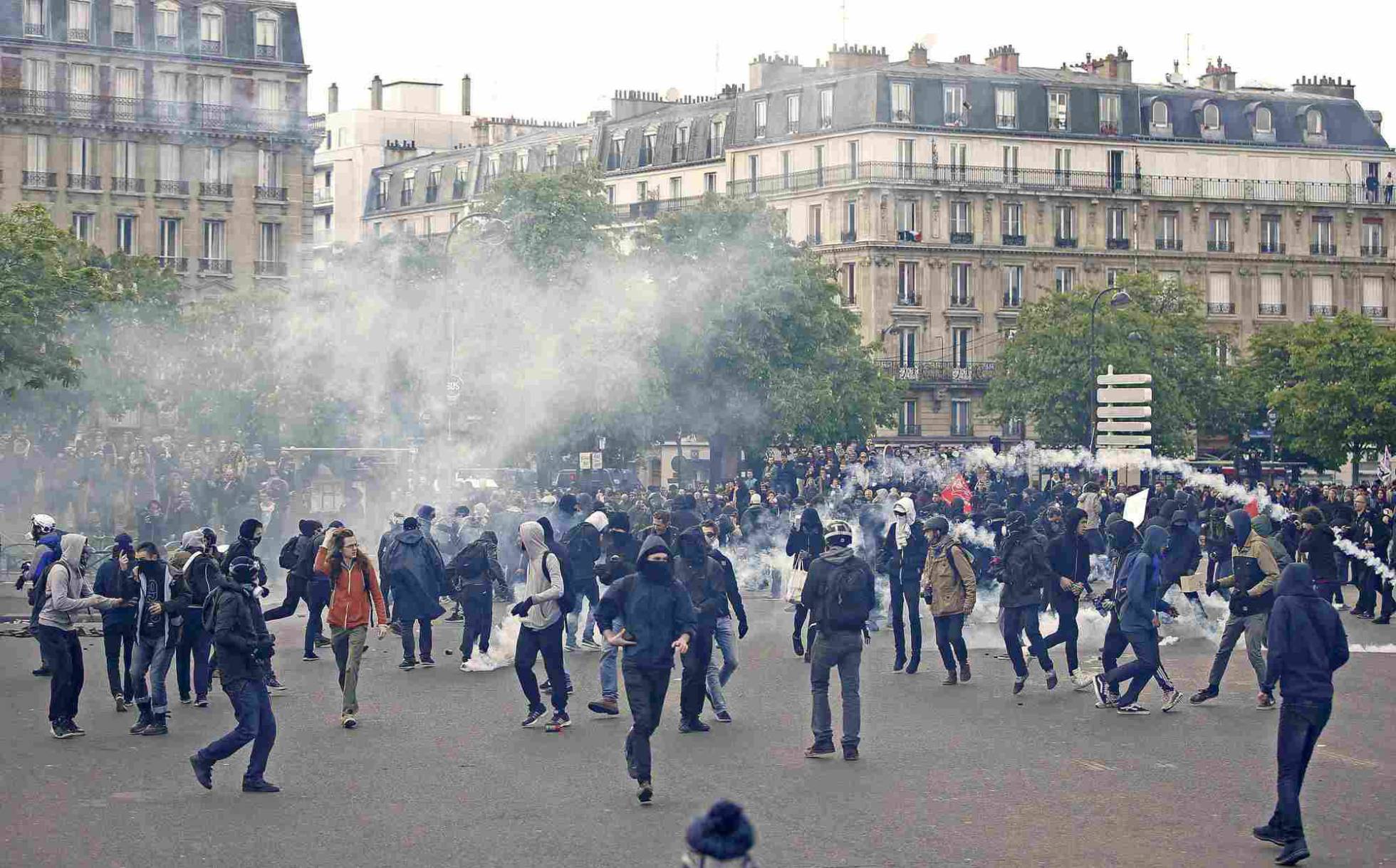 Protestas en Francia Protestas en Francia