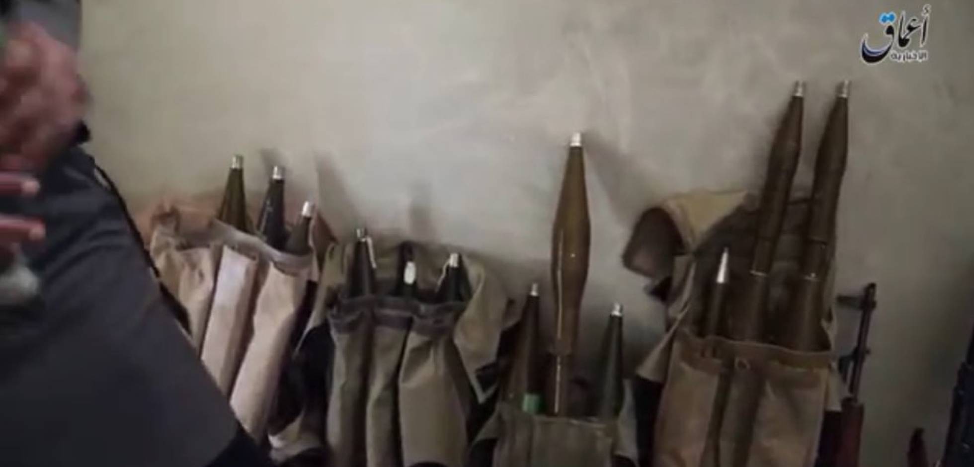 Fotograma de un vídeo colgado en un canal yihadista de Telegram. Fotograma de un vídeo colgado en un canal yihadista de Telegram.