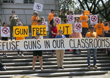 Texas permitirá portar armas en los campus universitarios públicos