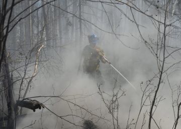 El incendio desatado en Canadá duplicará su extensión este sábado El incendio desatado en Canadá duplicará su extensión este sábado