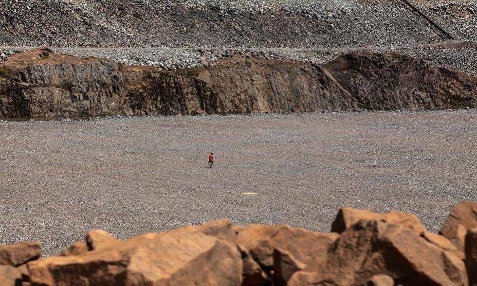 Uno de los hoyos artificiales de Belo Monte.