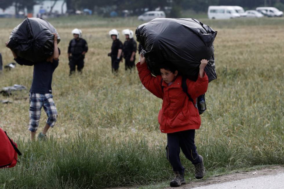Desalojo de Idomeni