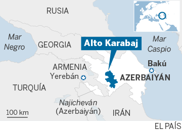 El conflicto del Alto Karabaj vuelve a inquietar al Cáucaso