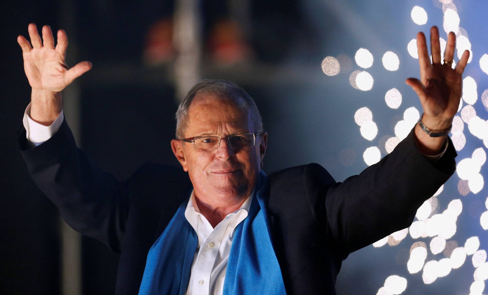 Pedro Pablo Kuczynski hace campaña en Lima Pedro Pablo Kuczynski hace campaña en Lima