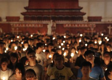 Hong Kong rinde homenaje a las víctimas de Tiananmen Hong Kong rinde homenaje a las víctimas de Tiananmen