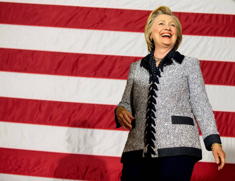 Hillary Clinton en un evento este martes en Pittsburgh.