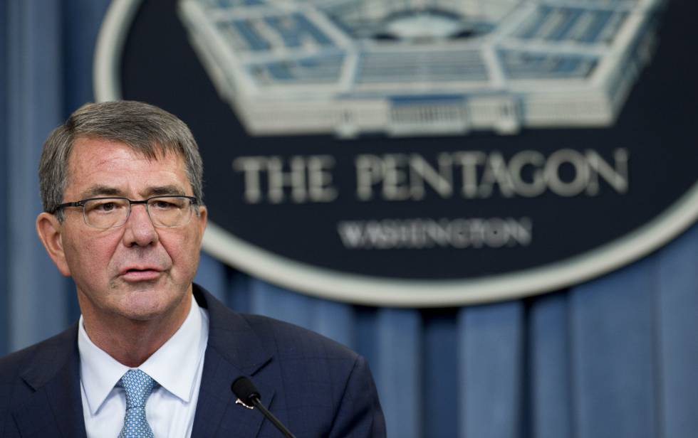 O secretário de Defesa dos EUA, Ashton Carter. O secretário de Defesa dos EUA, Ashton Carter.