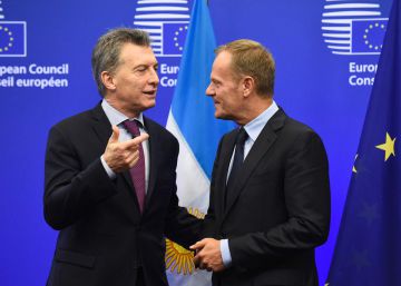 Macri vê oportunidades para acelerar o acordo comercial UE-Mercosul