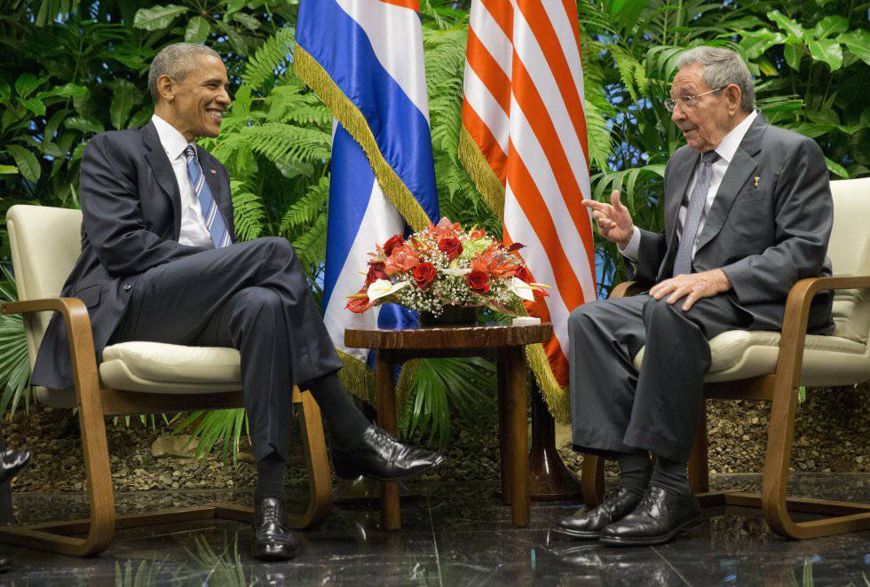 Obama y Castro en marzo en La Habana.