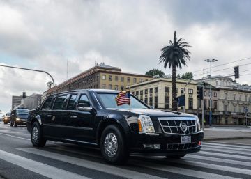 La fortaleza que transporta a Obama