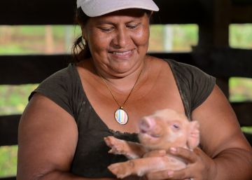La campesina que planta cara al Canal de Nicaragua La campesina que planta cara al Canal de Nicaragua