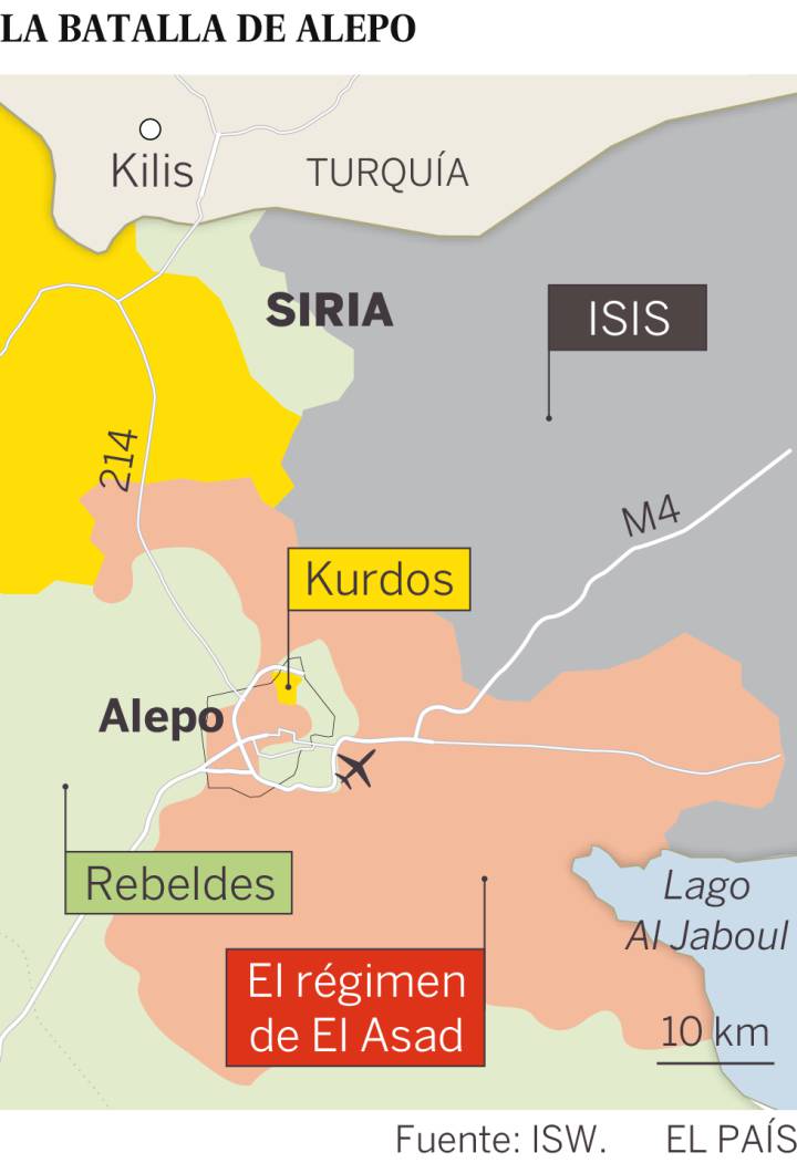 Moscú anuncia la apertura de corredores humanitarios antes de la ofensiva final sobre Alepo Moscú anuncia la apertura de corredores humanitarios antes de la ofensiva final sobre Alepo