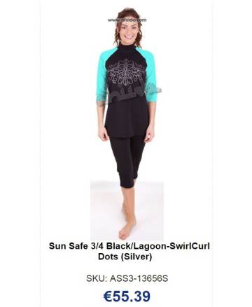 'Burkini sun-safe'