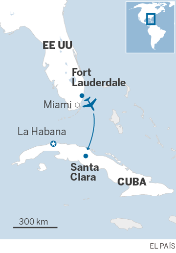 Aterriza en Cuba el primer vuelo regular desde EE UU en medio siglo