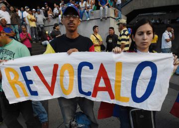 La oposición asegura que un millón de venezolanos participa en la marcha La oposición asegura que un millón de venezolanos participa en la marcha