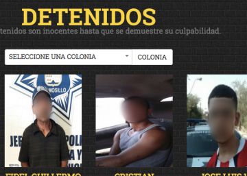 Galería de delincuentes: la iniciativa de un alcalde mexicano Galería de delincuentes: la iniciativa de un alcalde mexicano