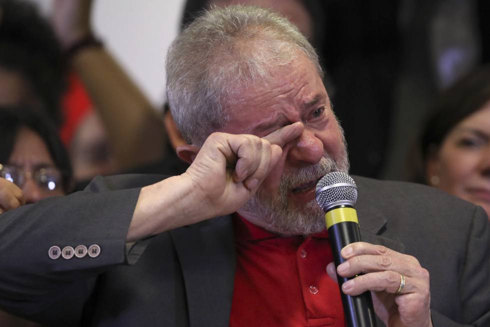 Lula, en la rueda de prensa en São Paulo este 15 de septiembre.