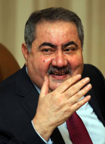 Zebari, durante una conferencia de prensa en Bagdad, en enero de 2016.