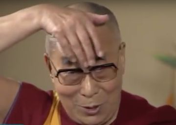 Dalai Lama faz paródia de Donald Trump
