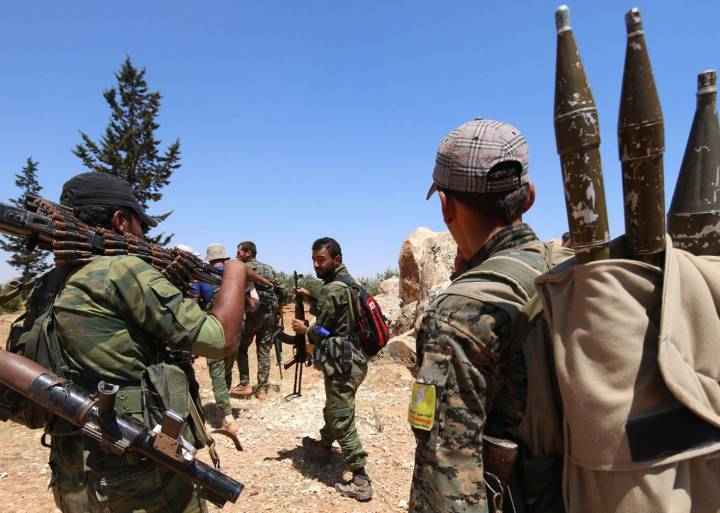 Kurdos, rebeldes y EE UU impulsan una ofensiva coordinada contra el ISIS en Siria Kurdos, rebeldes y EE UU impulsan una ofensiva coordinada contra el ISIS en Siria