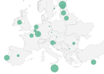 Las cifras de los refugiados acogidos en la UE Las cifras de los refugiados acogidos en la UE
