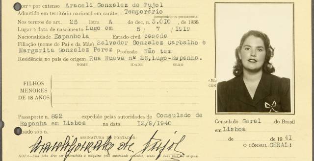 Identificación de Araceli González. Identificación de Araceli González.