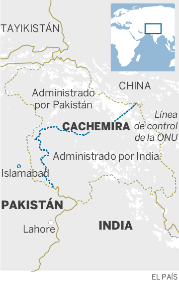 India afirma haber bombardeado objetivos terroristas en territorio controlado por Pakistán
