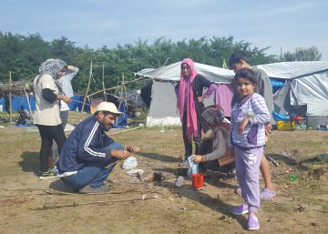 Os húngaros da fronteira com a Sérvia: “Que ajudem os refugiados em seus países”