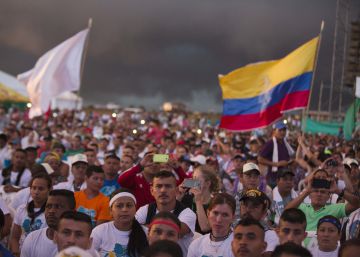 ¿Quién se arrodilló en Colombia?
