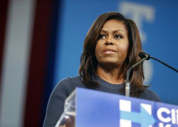 Michelle Obama, este jueves en New Hampshire