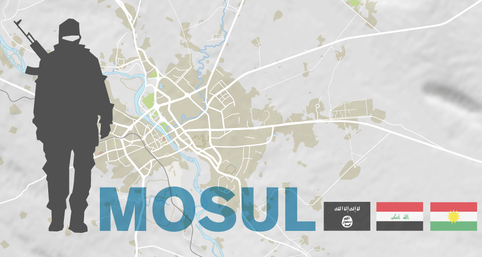 El ISIS quema petróleo para frenar el avance de la coalición hacia Mosul