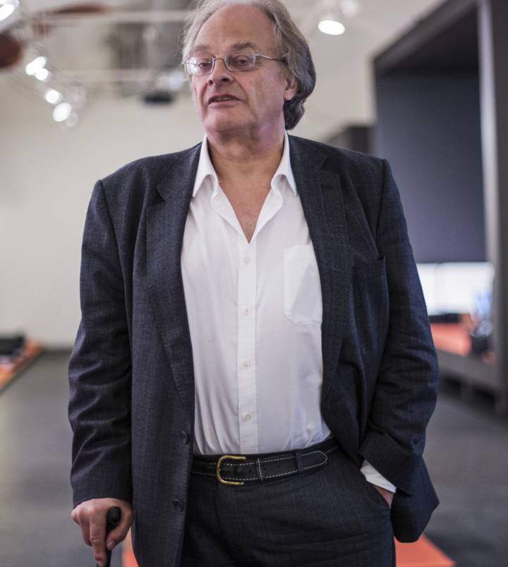 Patrick Cockburn, durante la presentación de su anterior libro en Madrid, en mayo de 2015. Patrick Cockburn, durante la presentación de su anterior libro en Madrid, en mayo de 2015.