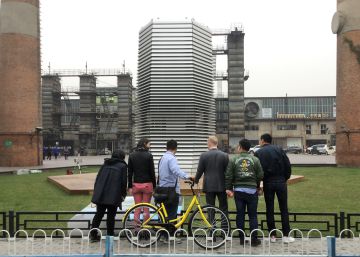 Un purificador gigante para limpiar el aire de Pekín