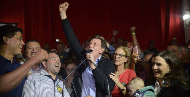 El obispo evangélico Marcelo Crivella, nuevo alcalde de Río de Janeiro. El obispo evangélico Marcelo Crivella, nuevo alcalde de Río de Janeiro.