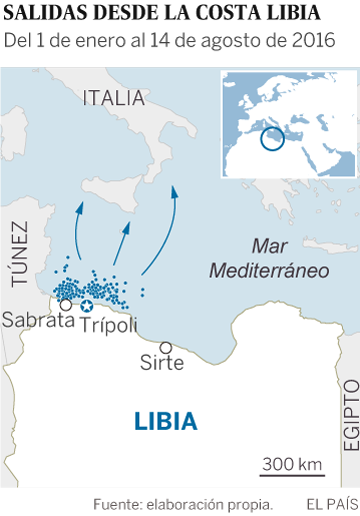 El ISIS ganó hasta 88 millones con el tráfico de migrantes en Libia en 2015