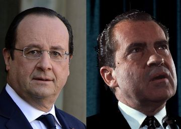 ¿Con qué presidentes compite Hollande como el más impopular?