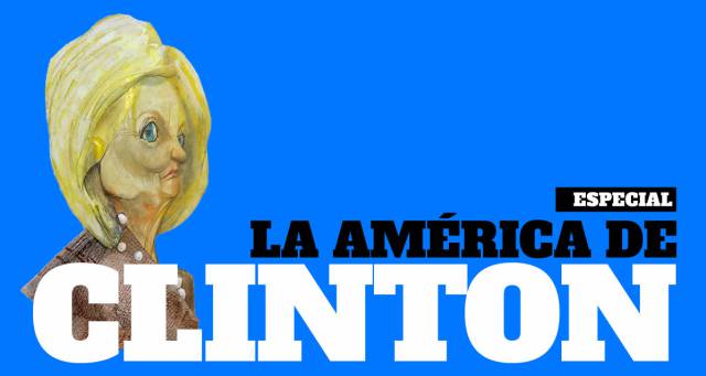 Un viaje de un año y medio en busca de los EEUU de la candidata demócrata