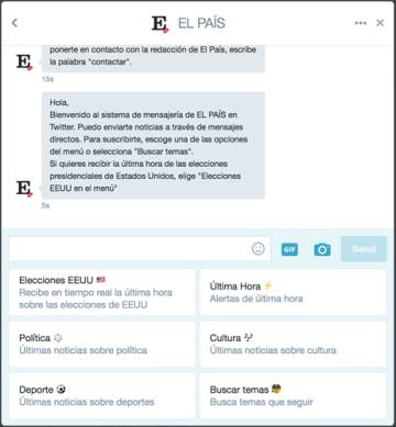 Robot de EL PAÍS en Twitter.