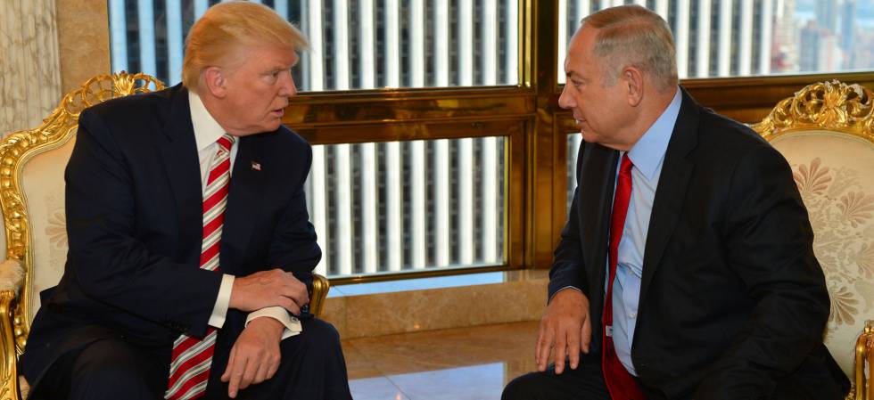 Donald Trump y Benjamín Netanyahu, el 25 de septiembre en Nueva York.