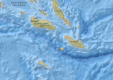 Desactivada la alerta de tsunami en las islas Salomón tras un terremoto de magnitud 7,8