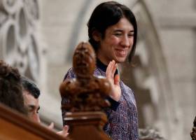 Las activistas premiadas con el Sájarov piden un juicio al ISIS Las activistas premiadas con el Sájarov piden un juicio al ISIS