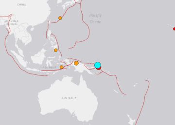 Aviso de tsunami tras un terremoto de magnitud 8 en Papúa Nueva Guinea
