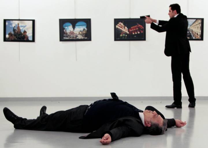 El momento del asesinato El momento del asesinato