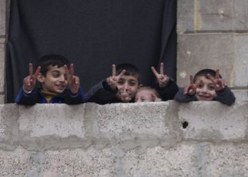 47 huérfanos entre los más de 4.000 niños evacuados de Alepo 47 huérfanos entre los más de 4.000 niños evacuados de Alepo