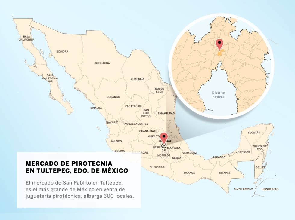 Explosion en Tultepec