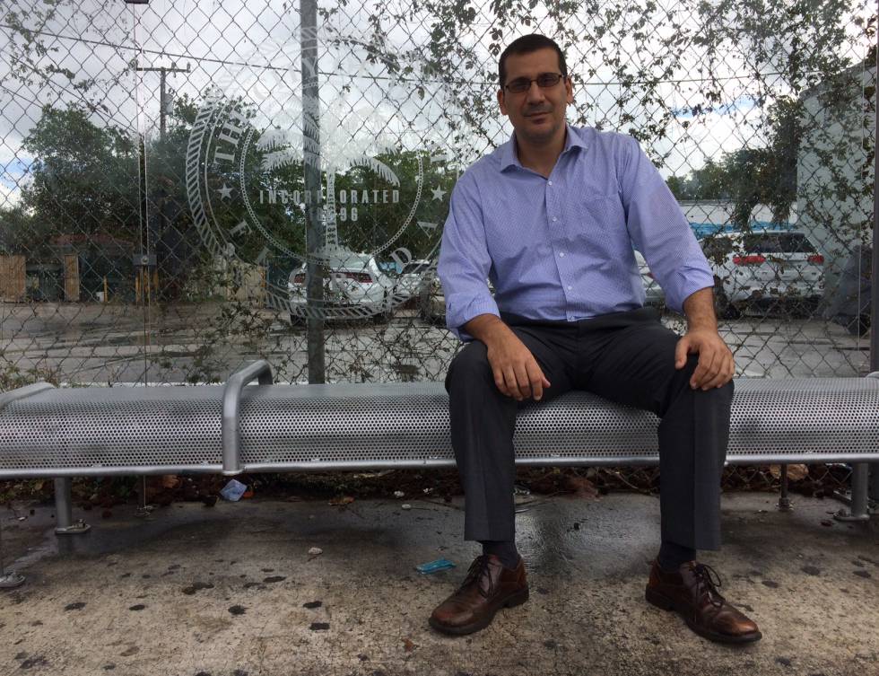 El opositor cubano Antonio Rodiles en Miami.