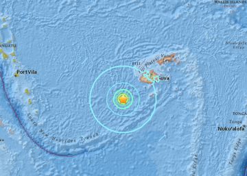 Un terremoto de magnitud 6,9 sacude Fiyi